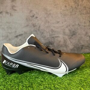 Nike Vapor 360 Speed Black White Football Cleats Mens size 16 CD0082 001